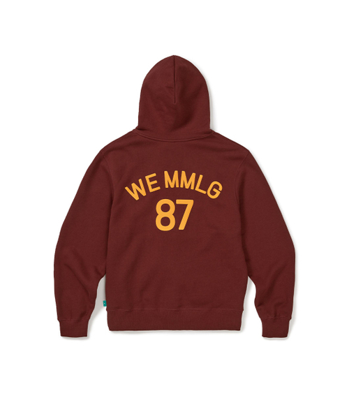 MMLG（エムエムエルジー）の「[Mmlg] WE HOOD ZIPUP (CRANBERRY)（パーカー・レディース・その他・SMALL/MEDIUM/LARGE/X-LARGE）」の2枚目の写真