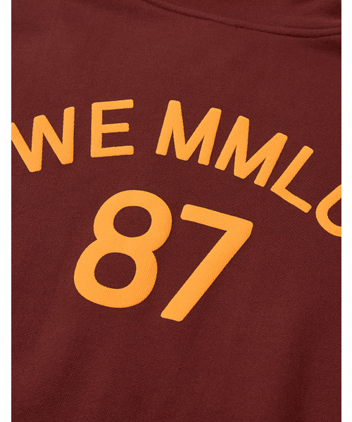 MMLG（エムエムエルジー）の「[Mmlg] WE HOOD ZIPUP (CRANBERRY)（パーカー・レディース・その他・SMALL/MEDIUM/LARGE/X-LARGE）」の5枚目の写真