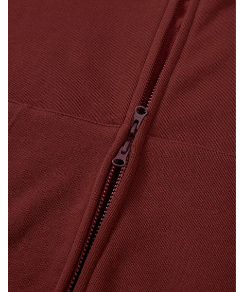MMLG（エムエムエルジー）の「[Mmlg] WE HOOD ZIPUP (CRANBERRY)（パーカー・レディース・その他・SMALL/MEDIUM/LARGE/X-LARGE）」の6枚目の写真