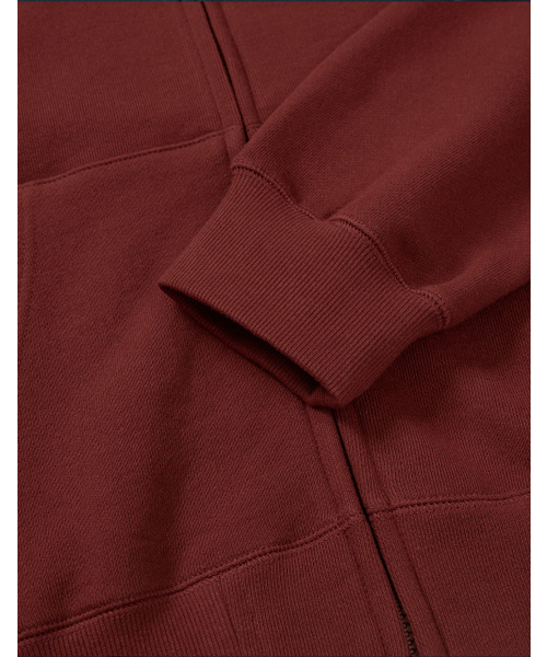 MMLG（エムエムエルジー）の「[Mmlg] WE HOOD ZIPUP (CRANBERRY)（パーカー・レディース・その他・SMALL/MEDIUM/LARGE/X-LARGE）」の7枚目の写真
