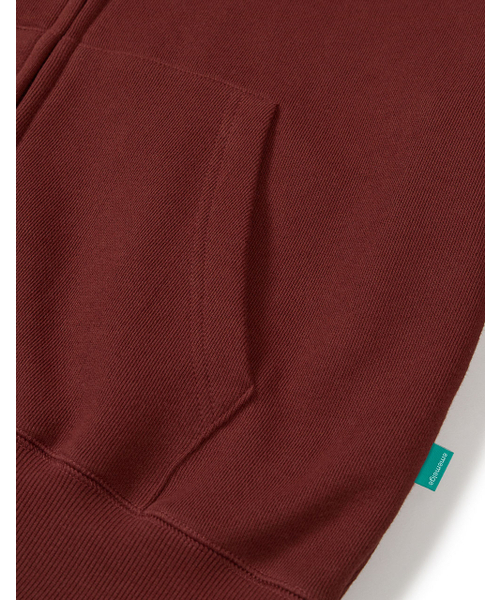MMLG（エムエムエルジー）の「[Mmlg] WE HOOD ZIPUP (CRANBERRY)（パーカー・レディース・その他・SMALL/MEDIUM/LARGE/X-LARGE）」の8枚目の写真