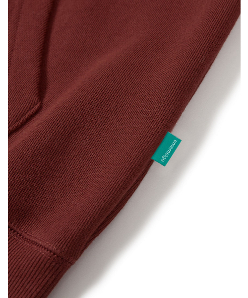 MMLG（エムエムエルジー）の「[Mmlg] WE HOOD ZIPUP (CRANBERRY)（パーカー・レディース・その他・SMALL/MEDIUM/LARGE/X-LARGE）」の9枚目の写真