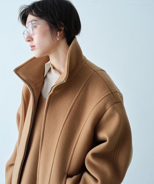 セール】wool volume short coat（その他アウター）｜CODE A（コード