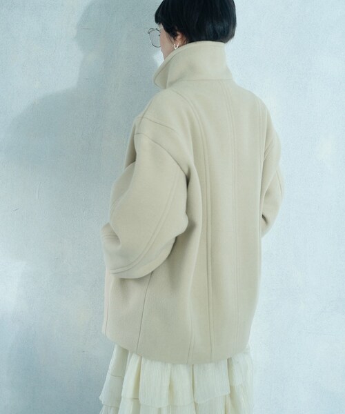 セール】wool volume short coat（その他アウター）｜CODE A（コード