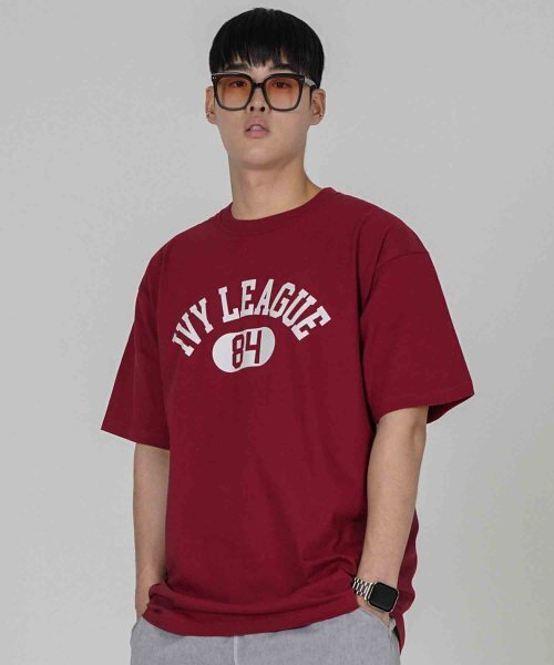 THE MILE（ザマイル）の「IVY LEAGUE GARMENTS CREW [BURGANDY]（Tシャツ/カットソー・メンズ・その他・SMALL/MEDIUM/LARGE/X-LARGE/X-SMALL）」の7枚目の写真