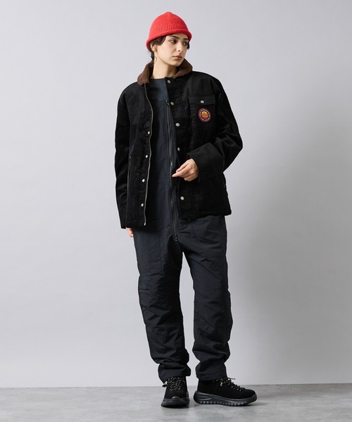 POLeR(ポーラー)の「【POLER / ポーラー】ROLL UP BEANIE / ロールアップビーニー(ニットキャップ/ビーニー・メンズ・ブラック/チャコールグレー/ダークブラウン/レッド・フリー)」の7枚目の写真