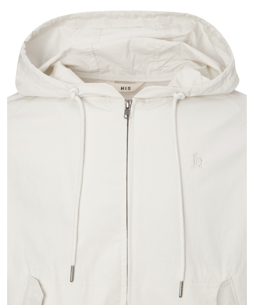 HAZZYS（ ヘジス）の「[HIS]ストーンコットンポプリンウィンドブレーカー（ナイロンジャケット・メンズ・その他・MEDIUM/LARGE/SMALL）」の4枚目の写真