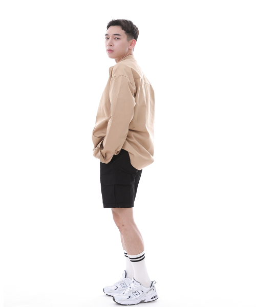 SAINTCREW(セントクルー)の「コンフォータブルモダンカーゴショーツ CM-1200C ブラック(その他パンツ・メンズ・その他・MEDIUM/LARGE/X-LARGE)」の8枚目の写真