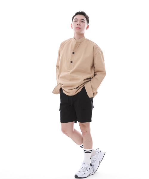 SAINTCREW(セントクルー)の「コンフォータブルモダンカーゴショーツ CM-1200C ブラック(その他パンツ・メンズ・その他・MEDIUM/LARGE/X-LARGE)」の12枚目の写真