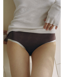 SOOPUI（スープイ）の「Soft bamboo panties in cottage brown（ショーツ）」