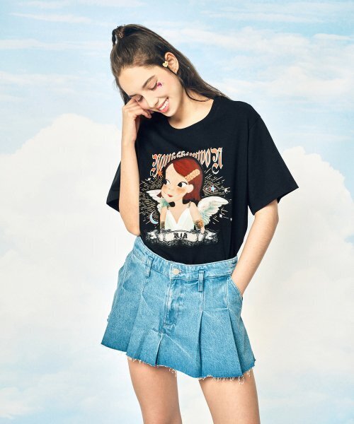YOUK SHIM WON(ユクシムウォン)の「エンジェルTシャツ F リア(Tシャツ/カットソー・レディース・その他・FREE)」の6枚目の写真
