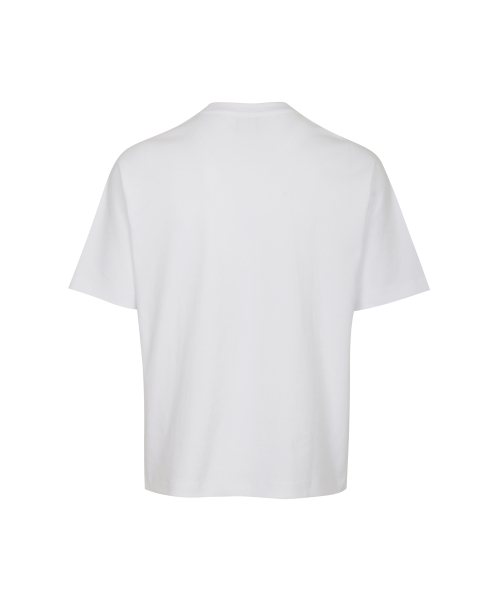 SOLEW（ソル）の「オーバーサイズポケットラウンドTシャツ_ホワイト（Tシャツ/カットソー・メンズ・その他・SMALL/MEDIUM/LARGE）」の2枚目の写真