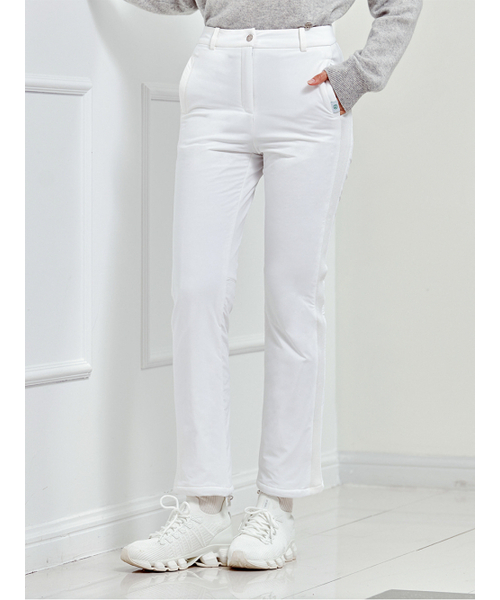 NITINA(ニティナ)の「パディングストリングパンツWH(スラックス・レディース・ホワイト・SMALL/MEDIUM/LARGE)」の1枚目の写真