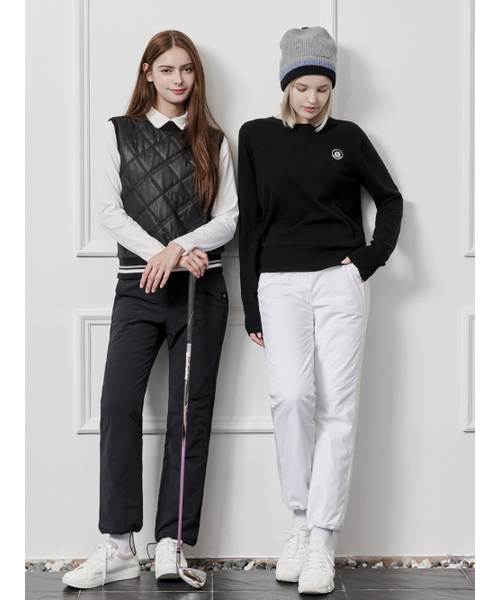 NITINA(ニティナ)の「パディングストリングパンツWH(スラックス・レディース・ホワイト・SMALL/MEDIUM/LARGE)」の3枚目の写真