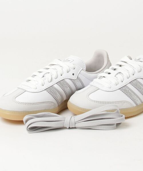 adidas（アディダス）の「SAMBA OG W / アディダスオリジナルス adidas Originals（スニーカー・レディース・ホワイト×シルバー/ホワイト×ブラック・22.0cm/22.5cm/23.0cm/23.5cm/24.0cm/24.5cm/25.0cm/25.5cm/26.0cm/26.5cm/27.0cm/27.5cm/28.0cm/28.5cm/29.0cm）」の19枚目の写真