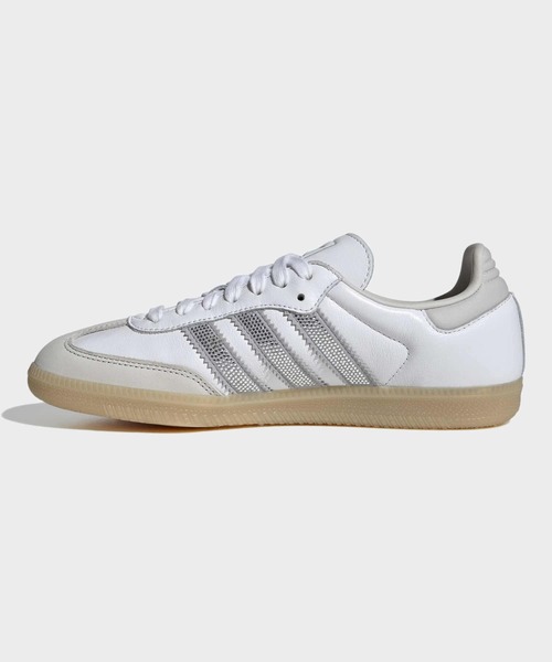 adidas（アディダス）の「SAMBA OG W / アディダスオリジナルス adidas Originals（スニーカー・レディース・ホワイト×シルバー/ホワイト×ブラック・22.0cm/22.5cm/23.0cm/23.5cm/24.0cm/24.5cm/25.0cm/25.5cm/26.0cm/26.5cm/27.0cm/27.5cm/28.0cm/28.5cm/29.0cm）」の14枚目の写真