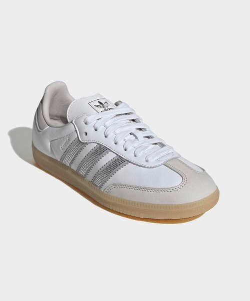 adidas（アディダス）の「SAMBA OG W / アディダスオリジナルス adidas Originals（スニーカー・レディース・ホワイト×シルバー/ホワイト×ブラック・22.0cm/22.5cm/23.0cm/23.5cm/24.0cm/24.5cm/25.0cm/25.5cm/26.0cm/26.5cm/27.0cm/27.5cm/28.0cm/28.5cm/29.0cm）」の12枚目の写真