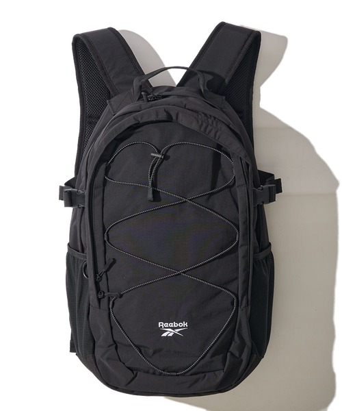 Reebok(リーボック)の「【Reebok/リ-ボック】フロントロゴ刺繍 A4サイズ収納 30L リップストップ バックパック(バックパック/リュック・レディース・ブラック/チャコールグレー/アイボリー・FREE)」の14枚目の写真