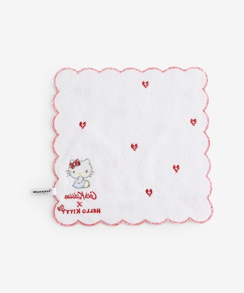 Cath Kidston(キャスキッドソン)の「Cath Kidston × Hello Kitty タオルハンカチ Stripe(ハンカチ/ハンドタオル・レディース・ピンク・FREE)」の5枚目の写真