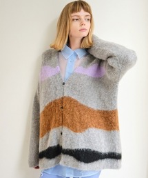 soduk | drawing knit cardigan(カーディガン/ボレロ)