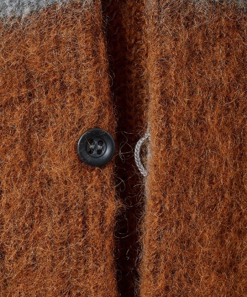 soduk（スドーク）の「drawing knit cardigan（カーディガン/ボレロ・レディース・グレー・ONE SIZE）」の6枚目の写真