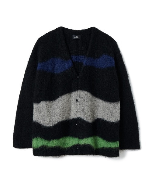 soduk（スドーク）の「drawing knit cardigan（カーディガン/ボレロ・レディース・グレー・ONE SIZE）」の9枚目の写真