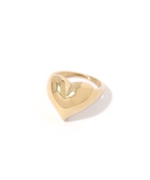 BAYFLOW（ベイフロー）の「ステンレスプックリハートリング（リング）」