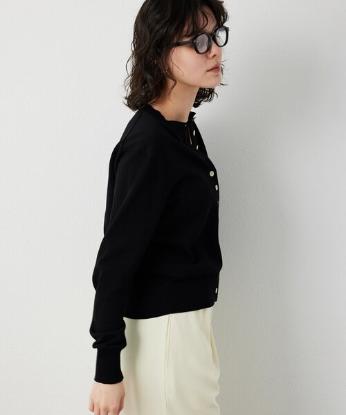 Whim Gazette（ウィムガゼット）の「16Gテンジクカーディガン（カーディガン/ボレロ・レディース・ブラック/ベージュ/グリーン・FREE）」の20枚目の写真