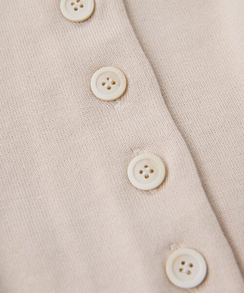 Whim Gazette（ウィムガゼット）の「16Gテンジクカーディガン（カーディガン/ボレロ・レディース・ブラック/ベージュ/グリーン・FREE）」の9枚目の写真