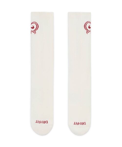 NIKE(ナイキ)の「ナイキ エブリデイ プラス クッションド クルー ソックス (1足) / Nike Everyday Plus Cushioned Crew Socks (1 Pair) IH8626-133 Sail(ソックス/靴下・メンズ・クリーム・21-23/27-29/25-27/23-25)」の2枚目の写真