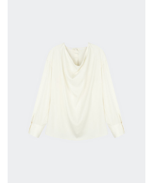 HAVELESS(ハブレス)の「DRAPED OPEN BACK BLOUSE CREME(シャツ/ブラウス・レディース・その他・FREE)」の1枚目の写真