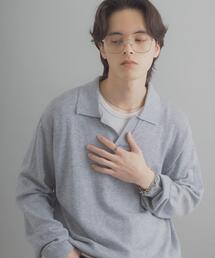 SENSE OF PLACE by URBAN RESEARCH | 『洗濯可』スキッパーロングスリーブニット(ニット/セーター)