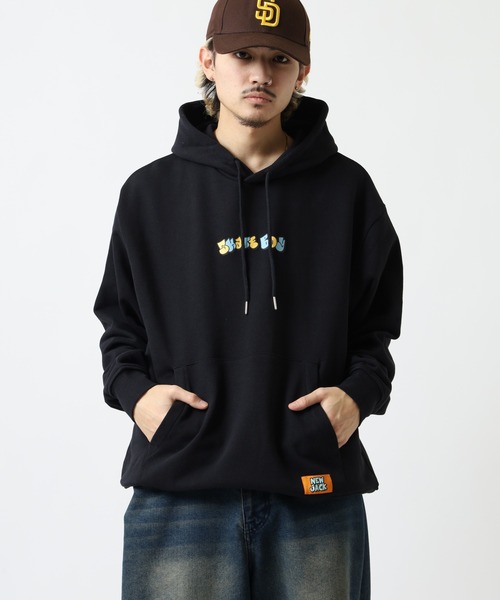FUNALIVE(ファンアライブ)の「NEW JACK 裏毛プリントプルパーカー(パーカー・メンズ・ブラック/ホワイト・L/M)」の10枚目の写真