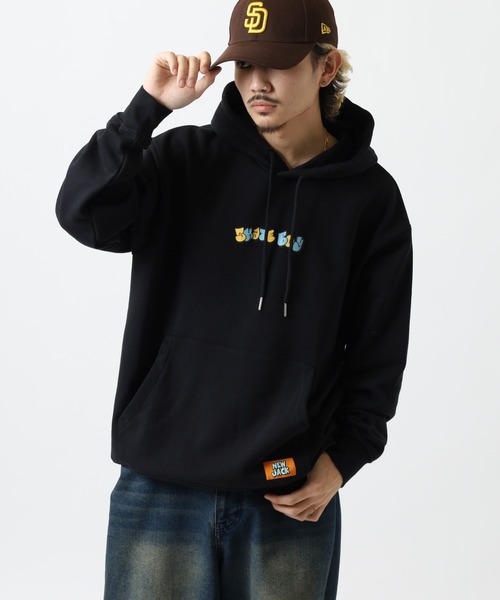 FUNALIVE(ファンアライブ)の「NEW JACK 裏毛プリントプルパーカー(パーカー・メンズ・ブラック/ホワイト・L/M)」の12枚目の写真