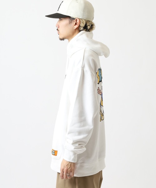FUNALIVE(ファンアライブ)の「NEW JACK 裏毛プリントプルパーカー(パーカー・メンズ・ブラック/ホワイト・L/M)」の20枚目の写真