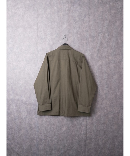 Blank Product.(ブランクプロダクト)の「【TENON】JUNGLE FATIGUE JACKET(ミリタリージャケット・メンズ・オリーブ/ダークオリーブ・MEDIUM/LARGE)」の4枚目の写真