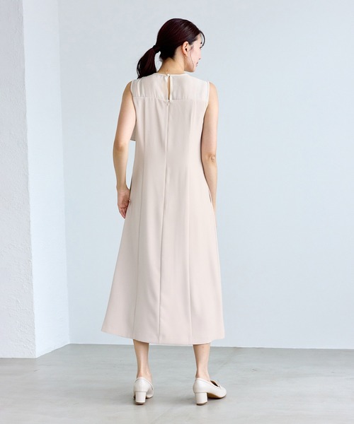 ROPE' PICNIC（ロペピクニック）の「【Mon E’toile/モンエトワール】バルーンビスチェセットワンピース/マルチWAY（ドレス・レディース・ベージュ/ダークブラウン/チャコールグレー・M/S）」の20枚目の写真