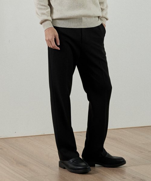 ANALOG MOOD(アナログムード)の「セミスリムワイドスラックス(ブラック)(スラックス・メンズ・その他・L/S/XL)」の4枚目の写真