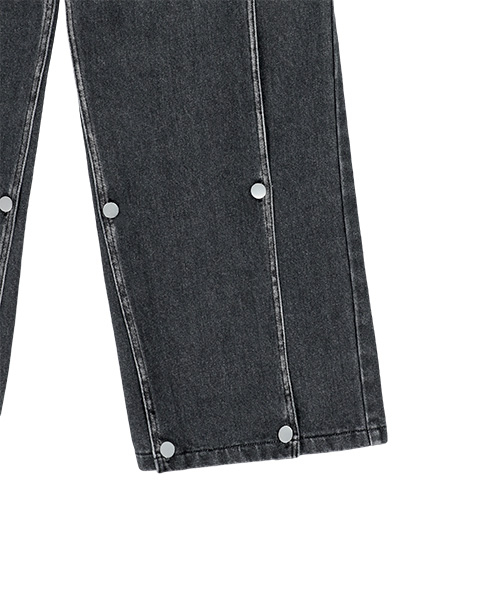 THECOLDESTMOMENT（ザコールデストモーメント）の「TCM canton denim pants (black)（デニムパンツ・メンズ・その他・L/M/S）」の4枚目の写真