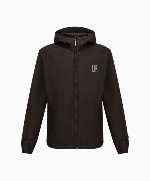 LIMELIGHT APPAREL（ライムライトアパレル）の「アスリットリップストップランニングウィンドブレーカー（ブラウン/グレー）（ナイロンジャケット・メンズ・その他・L/XL/XXL/S/M）」の3枚目の写真