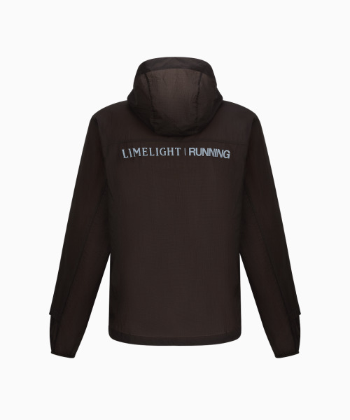 LIMELIGHT APPAREL（ライムライトアパレル）の「アスリットリップストップランニングウィンドブレーカー（ブラウン/グレー）（ナイロンジャケット・メンズ・その他・L/XL/XXL/S/M）」の2枚目の写真