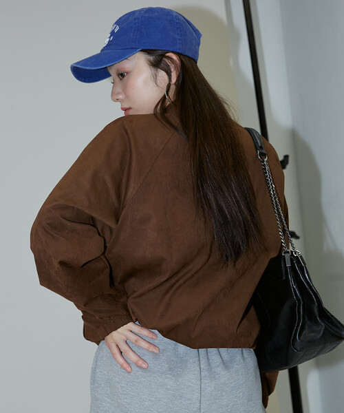 U.S. POLO ASSN. スエードタッチブルゾン S U.S. POLO ASSN.（ユーエスポロアッスン） ブルゾン アウター 別注