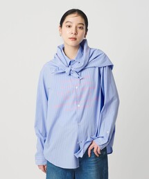 Samplee（サンプリー）の「【別注】＜Samplee＞ストライプシャツ＆スカーフ（シャツ/ブラウス）」