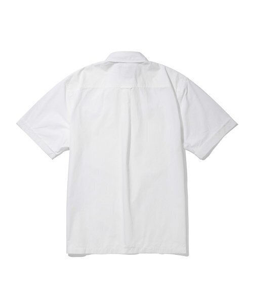 PRODESHIRT（プロデシャツ）の「[リラックス]P-905 ポプリン半袖シャツ (ホワイト)（シャツ/ブラウス・メンズ・その他・M/L/XL/XX-LARGE）」の2枚目の写真