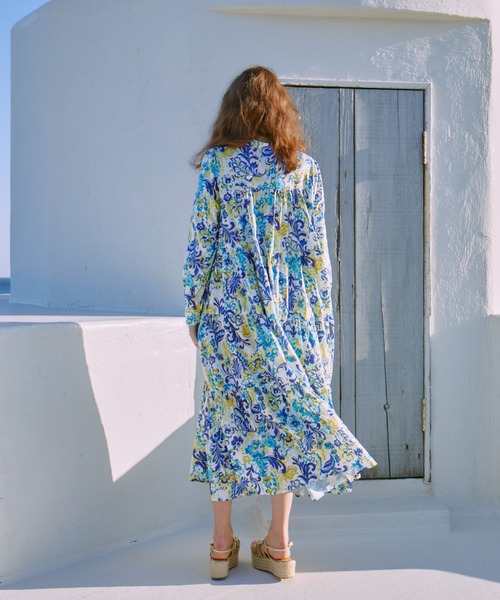 manana suerte(マニャーナスエルテ)の「マヨルカティアードワンピース(ワンピース・レディース・ブラック/ホワイト・FREE)」の15枚目の写真