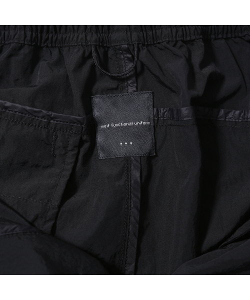 MOIF（モイフ）の「[SS25] UNIFORM PANTS / BLACK NC（その他パンツ・メンズ・その他・M/S）」の3枚目の写真