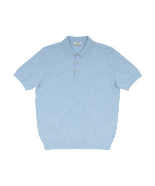 PRODESHIRT(プロデシャツ)の「ヴィンテージリネンピケポロニット(スカイ)(ニット/セーター・メンズ・その他・L/XL/M)」の1枚目の写真