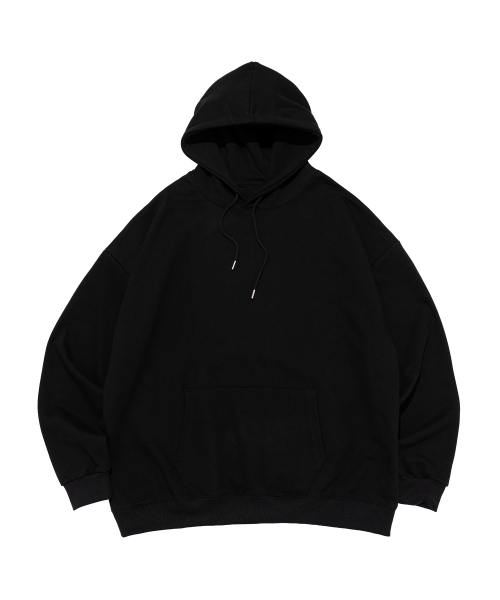 CARGOBROS(カーゴブロス)の「(ビッグサイズ) プレーンオーバーサイズフードTシャツ (ブラック)(パーカー・メンズ・その他・FREE)」の1枚目の写真