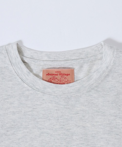 SITRY（シトリー）の「Cat ＆ Dog Print T-Shirt/アニマル 猫＆犬 発泡プリント オーバーサイズ 長袖Tシャツ ロンT レディース メンズ（Tシャツ/カットソー・メンズ・ベージュ系その他/ブラック/ブラック系その他/ホワイト系その他/ホワイト/グレー系その他/チャコール/オートミール・LL/L/M）」の15枚目の写真