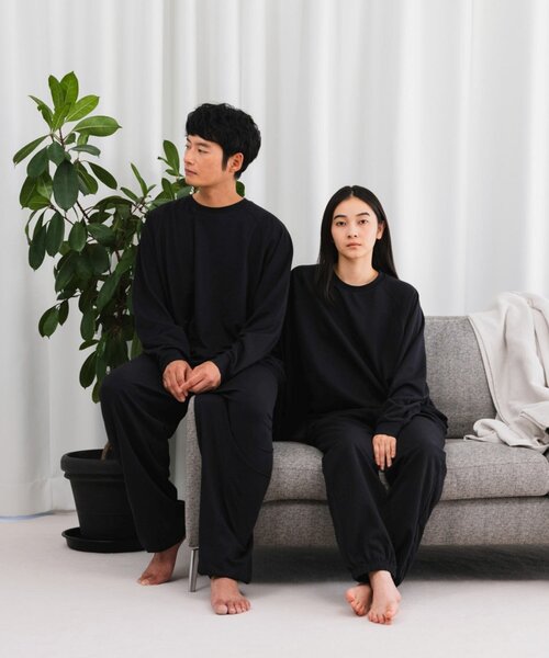 BIRTHDAY BAR（バースデイバー）の「＜一般医療機器＞ECLEARリカバリーウェア長袖トップスロングパンツセット（ルームウェア/パジャマ・レディース・ブラック系その他/ブラック・0）」の7枚目の写真